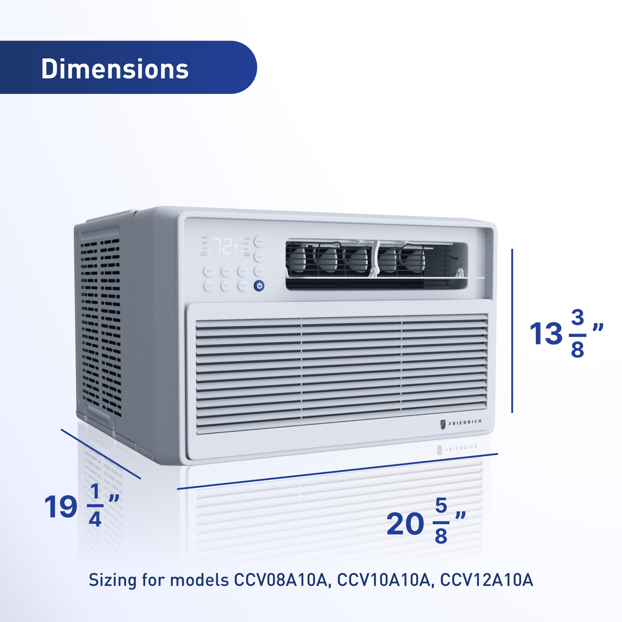 What About These Chill Wale Air Conditioners Chill Premier Inverter Room Air Conditioners | Friedrich